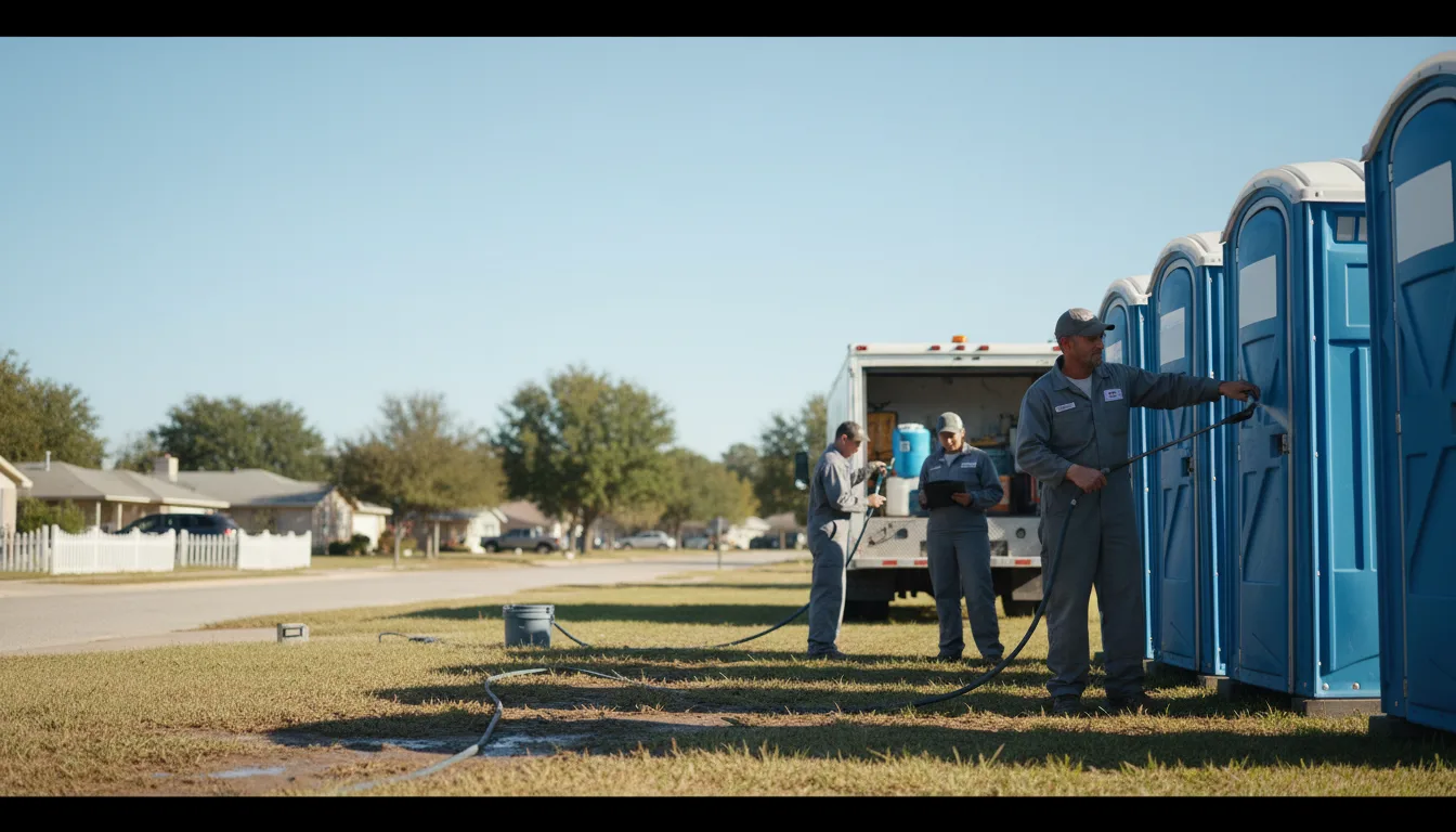 Long-Term Portable Toilet Rental in Mcintosh, FL near me